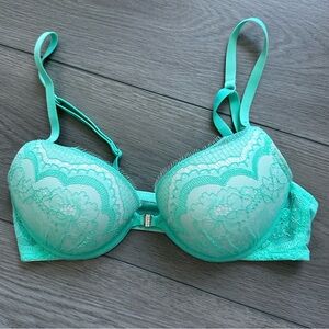LA SENZA MINT GREEN BEYOND SEXY PUSH-UP BRA